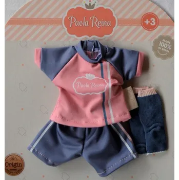 Doplněk pro panenku Obleček na panenku fotbalistku -32 cm (Obleček na Las Amigas 32 cm)