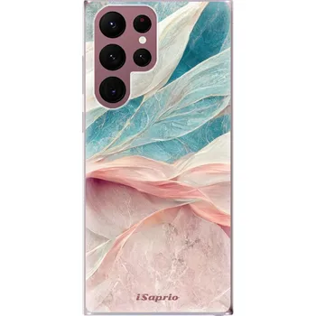 Pouzdro na mobilní telefon Odolné silikonové pouzdro iSaprio - Pink and Blue - Samsung Galaxy S22 Ultra 5G