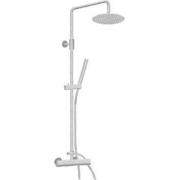 Sprchový set #N/A Sprchový sloup ARECO-E FLAT BÍLÁ MAT s pákovou baterií (AWPA)