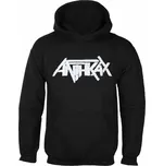mikina s kapucí pánské Anthrax - Logo - ROCK OFF - ANTHHOOD30MB - XXL
