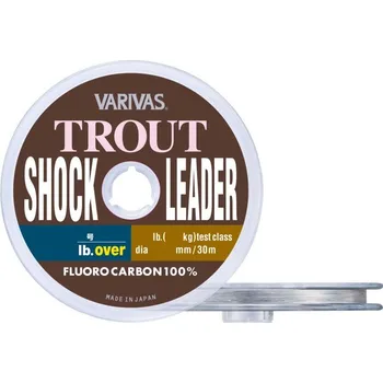 Fluorocarbon Varivas Trout Shock Leader 0,148mm, 1,75kg 30m
