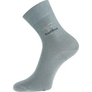 Pánské ponožky VoXX Boma Lonka Litex+KRISTIÁN bambusové ponožky Boma, KRISTIÁN bambusové ponožky Boma, Boma, 101403 26-28 (39-42) světle šedá