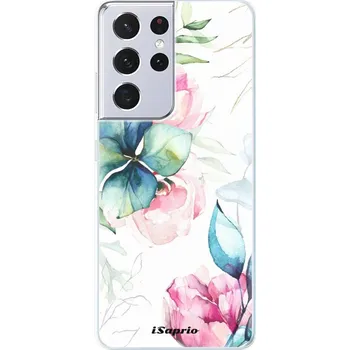 Pouzdro na mobilní telefon Odolné silikonové pouzdro iSaprio - Flower Art 01 - Samsung Galaxy S21 Ultra