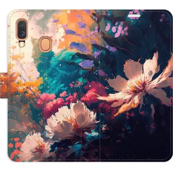 Pouzdro na mobilní telefon Flipové pouzdro iSaprio - Spring Flowers - Samsung Galaxy A40