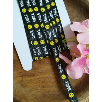 Stuha Lampas / rypsová stuha Smile šíře 10 mm