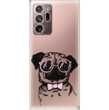 Telefonní příslušenství Odolné silikonové pouzdro iSaprio - The Pug - Samsung Galaxy Note 20 Ultra