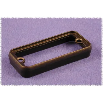 Hammond Electronics 1455RBBK-10 1455RBBK-10 rám (d x š x v) 8 x 160 x 30.5 mm ABS černá 10 ks
