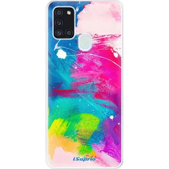 Telefonní příslušenství Odolné silikonové pouzdro iSaprio - Abstract Paint 03 - Samsung Galaxy A21s