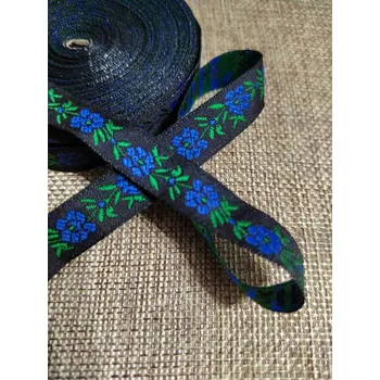 Krajka Lemovka růže modrá šíře 10 mm