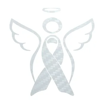 Samolepící dekorace SAMOLEPKA Památeční andělíček memory (51 - 3D karbon bílý) NA AUTO, NÁLEPKA, FÓLIE, POLEP, TUNING, VLASTNÍ TEXT, TISK, AUTOSAMOLEPKY.cz, POLEPY, OBRÁZEK, LOGO, SAMOLEPKY