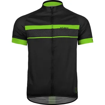 cyklistický dres Pánský cyklistický dres Etape DREAM 2.0, černá/zelená Velikost: 3XL