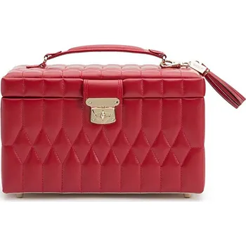 Šperkovnice Šperkovnice Caroline Medium Jewelry Case červená