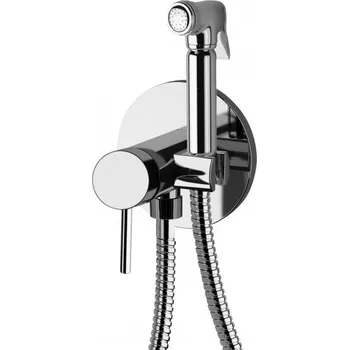 Vodovodní baterie Sanjet Rondo-X bidetová baterie se sprchou podomítková chrom X65