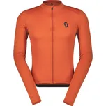 Dres SCOTT Endurance 10 dl. rukáv braze orange/dark grey Velikost: XXL