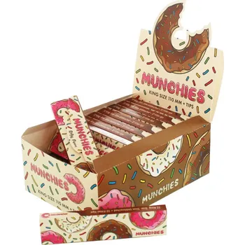 Monkey King Cigaretové papírky Munchies KS + filtry