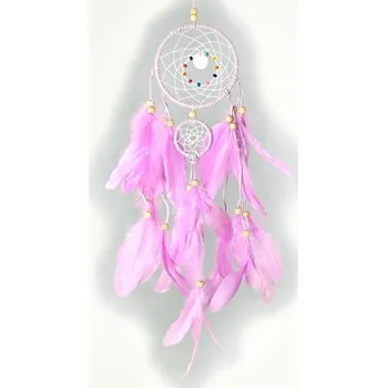 Lapač snů Lapač snů 11/55 cm fialový s perletí