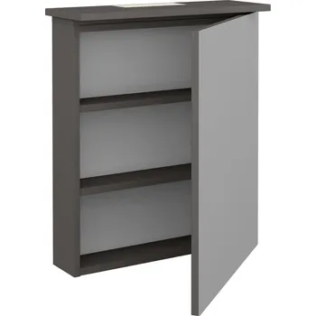 Koupelnový nábytek Dřevojas Jednodveřová galerka SANI GAO 60 - N06 Lava / Pravé