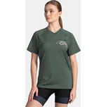 Kilpi REMIDO-W Dámské funkční triko - větší velikost TLX355KI Tmavě zelená 48