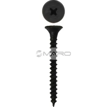 Vrut Vrut do sádrokartonu s plochou hlavou TMN 3,5 x 45 mm, křížová drážka PH, Q-box 100 ks + bit, 8596119012178