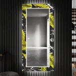 Dekorativní zrcadlo s LED osvětlením do předsíně - Gold Jungle