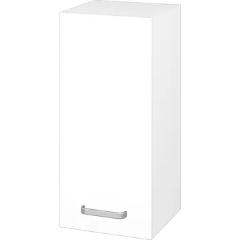 Koupelnový nábytek Dřevojas Horní skříňka SYD 35 - M01 Bílá mat / Úchytka T01 / M01 Bílá mat / Pravé