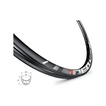 Zapletené kolo Ráfek MACH1 NEO DISC 584 x 19, 36 děr, černý