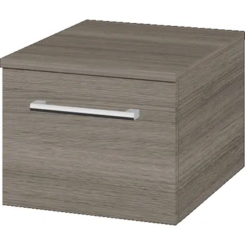 Koupelnový nábytek Dřevojas Nízká skříňka DOS SNZ1 40 - D03 Cafe / Úchytka T03 / D03 Cafe