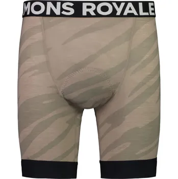 Cyklistické kalhoty Bajková merino vložka MONS ROYALE ENDURO BIKE SHORT LINER undercover camo Velikost: XXL