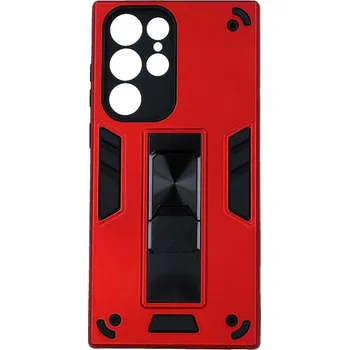 Pouzdro na mobilní telefon Kryt Armor Samsung S22 Ultra ultra odolný červený (obal neboli pouzdro Samsung S22 Ultra)