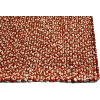 Koberec HAY Koberec Braided 170 x 240 cm, red