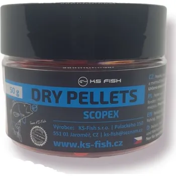 Umělá nástraha KS-fish KS Fish Dry Pellets 50g scopex