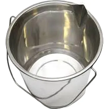 Kovář Nerezová nádoba - kbelík s výlevkou 11 litrů