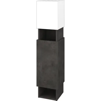 Koupelnový nábytek Dřevojas Vysoká skříň INVENCE SVD2O 35 - Q18 (L01+D16) / Q18 (L01+D16) / Pravé