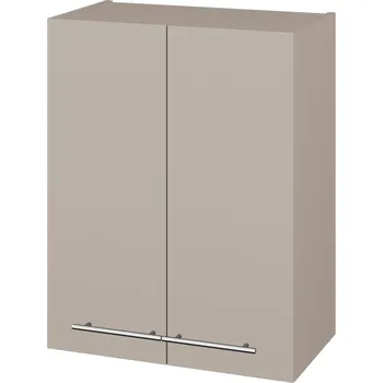 Koupelnový nábytek Dřevojas Horní skříňka DOS SYD2 60 - N07 Stone / Úchytka T02 / N07 Stone