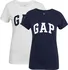 Dámské tričko GAP V-Gap Franchise CLSC 2-pack 548683-00 S