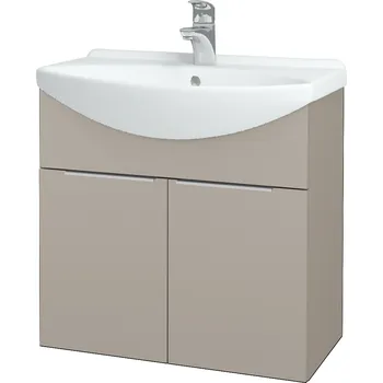 Koupelnový nábytek Dřevojas Koupelnová skříňka TAKE IT SZD2 65 - N07 Stone / Úchytka T05 / N07 Stone