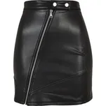 Ladies Synthetic Leather Biker Skirt S