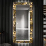 Dekorativní zrcadlo s LED osvětlením do předsíně - Ancient Pattern
