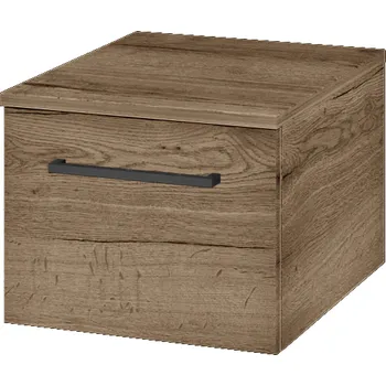 Koupelnový nábytek Dřevojas Nízká skříňka DOS SNZ1 40 - D21 Tobacco / Úchytka T06 / D21 Tobacco