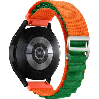 Řemínek na hodinky Pásek Na Hodinky Alpine Loop Correa 20 Mm Barva: Oranžovo Zelená