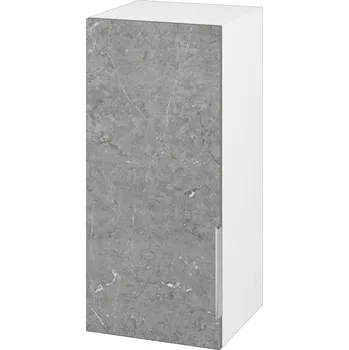 Koupelnový nábytek Dřevojas Horní skříňka SYD 35 - N01 Bílá lesk / Úchytka T05 / D20 Galaxy / Levé