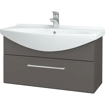 Koupelnový nábytek Dřevojas Koupelnová skříňka TAKE IT SZZ 85 - N06 Lava / Úchytka T04 / N06 Lava