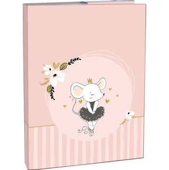 desky na sešit Box na sešity A4 Dancing mouse