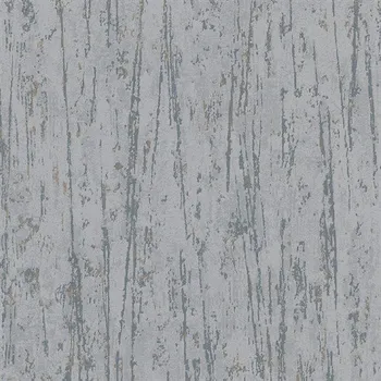 Vliesové tapety moderní vertikální stěrka světle šedá s odlesky