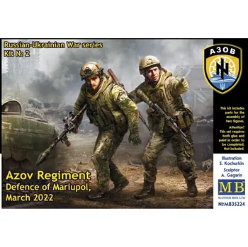 Plastikový model 1/35 Defence of Mariupol, March&nbsp;2022 (2 fig.)