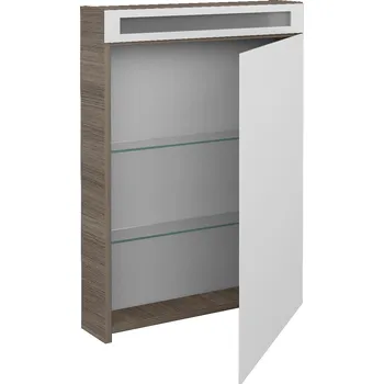 Koupelnový nábytek Dřevojas Jednodvéřová galerka MAX GAO 60 - D03 Cafe / Pravé