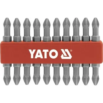 Sada nářadí Bit křížový 1/4" PH2 x 65 mm 10 ks oboustranné