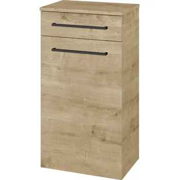 Koupelnový nábytek Dřevojas Nízká skříňka DOS SNDZ 50 - D09 Arlington / Úchytka T06 / D09 Arlington / Levé