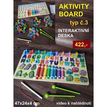 RC model auta AKTIVITY BOARD typ č.3