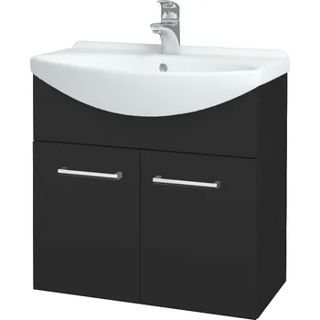 Koupelnový nábytek Dřevojas Koupelnová skříňka TAKE IT SZD2 65 - N03 Graphite / Úchytka T03 / N03 Graphite